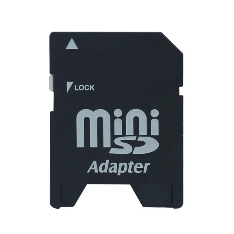 100 шт./лот мини sd-карту Стандартный адаптер sd card конвертер minisd card reader/адаптер
