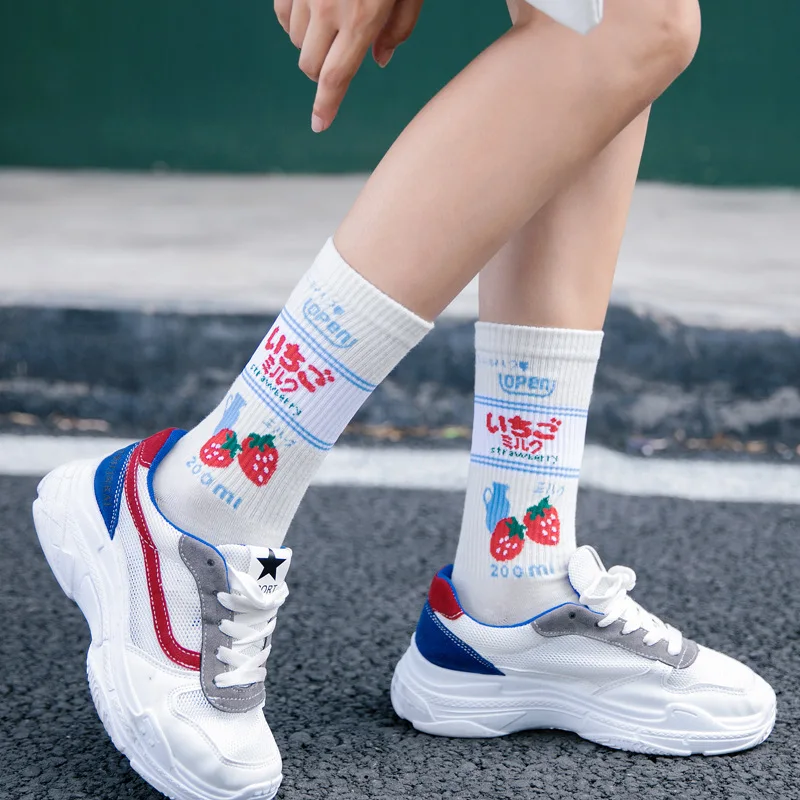 

Women Sock Women Warm Socks Womens Winter Fashion Korean Japanese Style Cute Kawaii Cotton Casual Socks