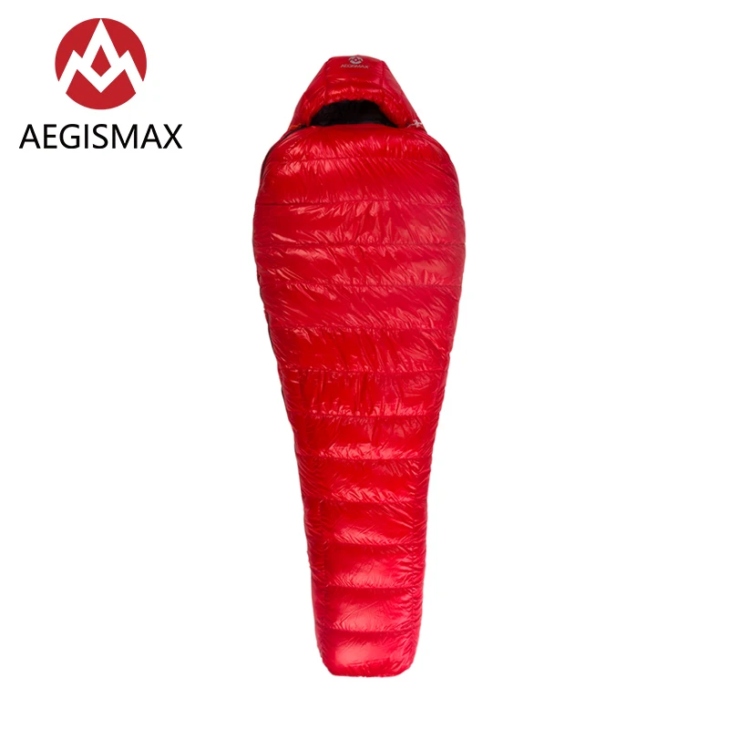 

AEGISMAX C500 Winter Outdoor Camping Keep Warm 650FP White Duck Down Mummy Sleeping Bag