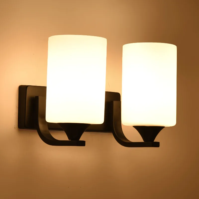 Apextech Мода Железный настенный светильник морден Стиль прикроватный ночник