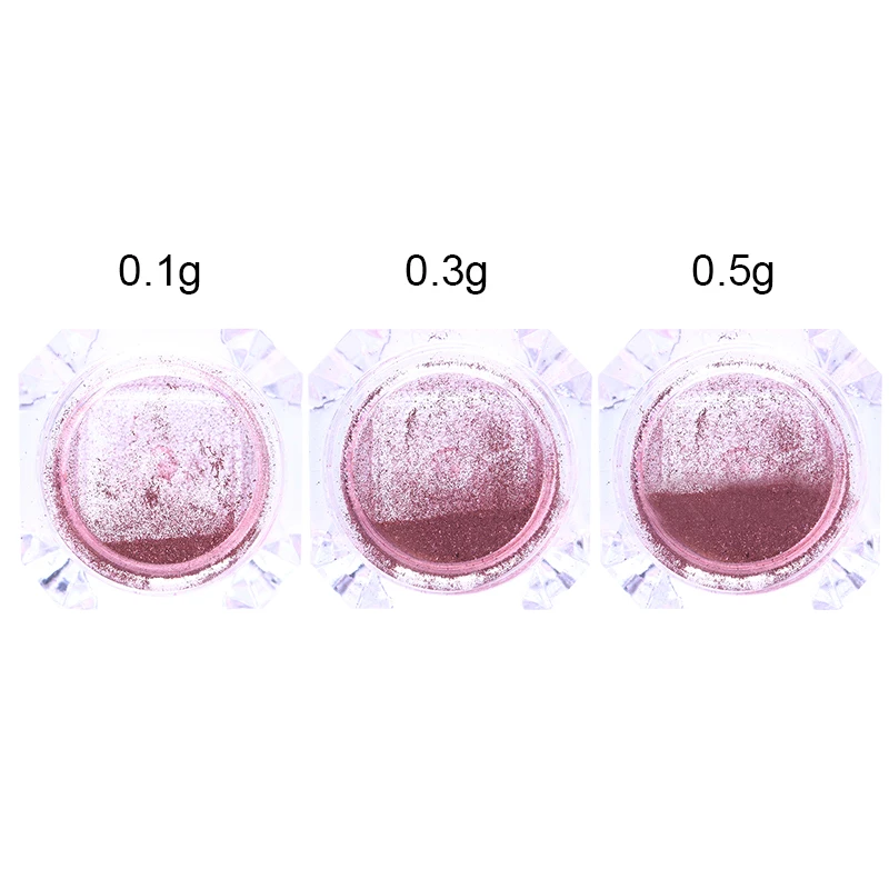 0,1/0,5g нейл-арта зеркальный пигмент порошок блеск для ногтей Dip UV порошок розовое золото блестящие хромового порошка украшения УФ-гель для ногтей