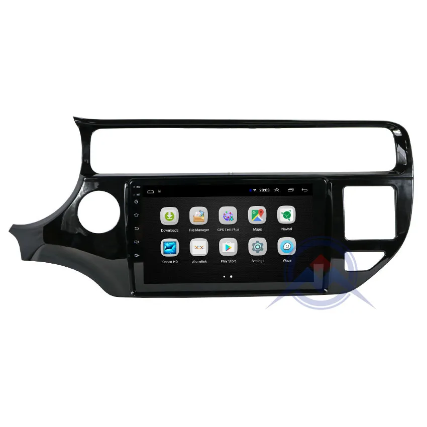 Sale ZOHANAVI 2.5D Android Car DVD Player for KIA Rio K3 2012 2013 2014 2015 2016 multimedia GPS Navigation Radio video player 4