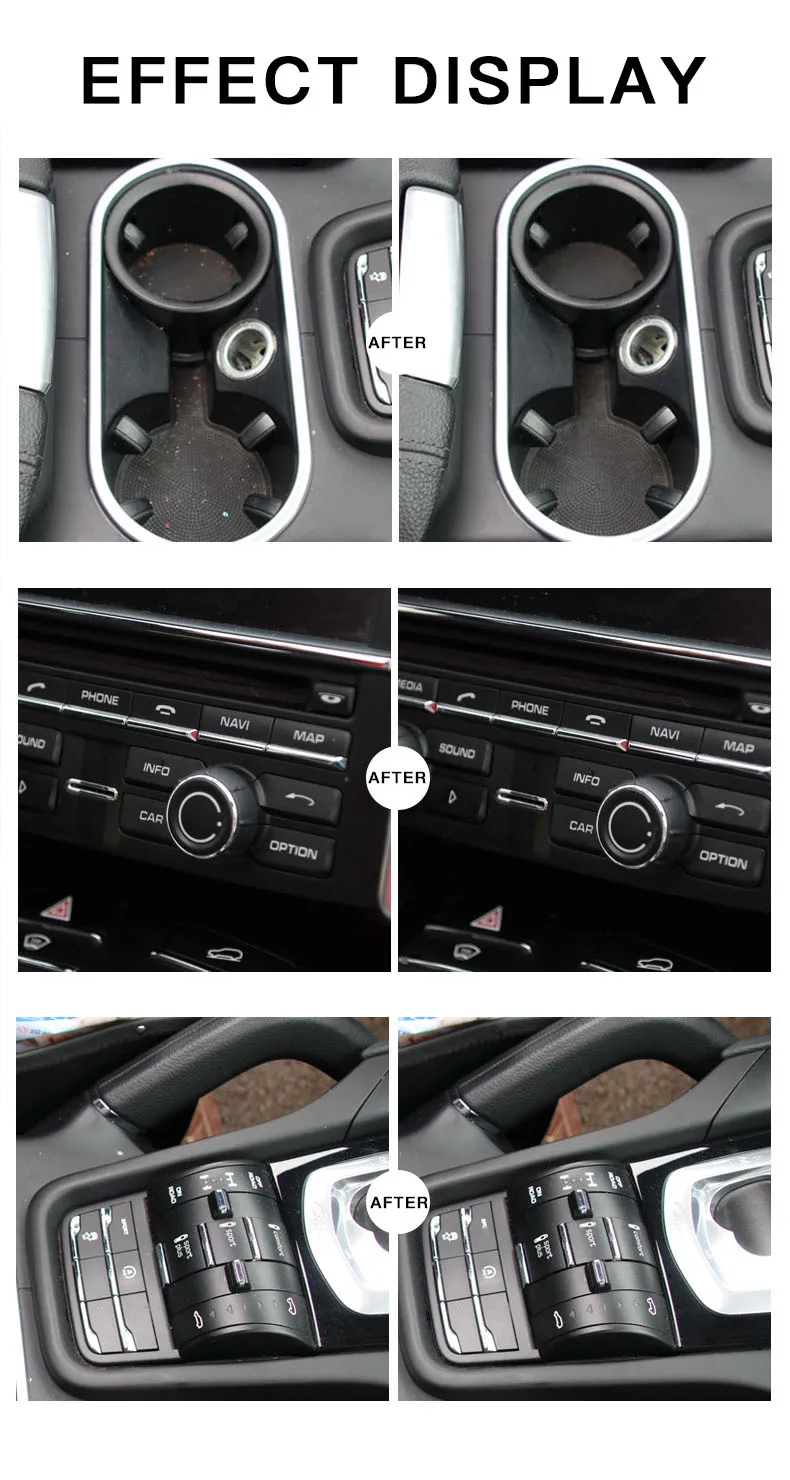 Car Clean soft rubber car suppliesinterior For BMW Benz air conditioning air outlet dust universal removal clean Gel (10)