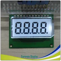 Brand New Customized "8.8.8.8." 5V Segment Digital LCD Module Display Screen Panel build-in HT1621 Controller w/ White Backlight