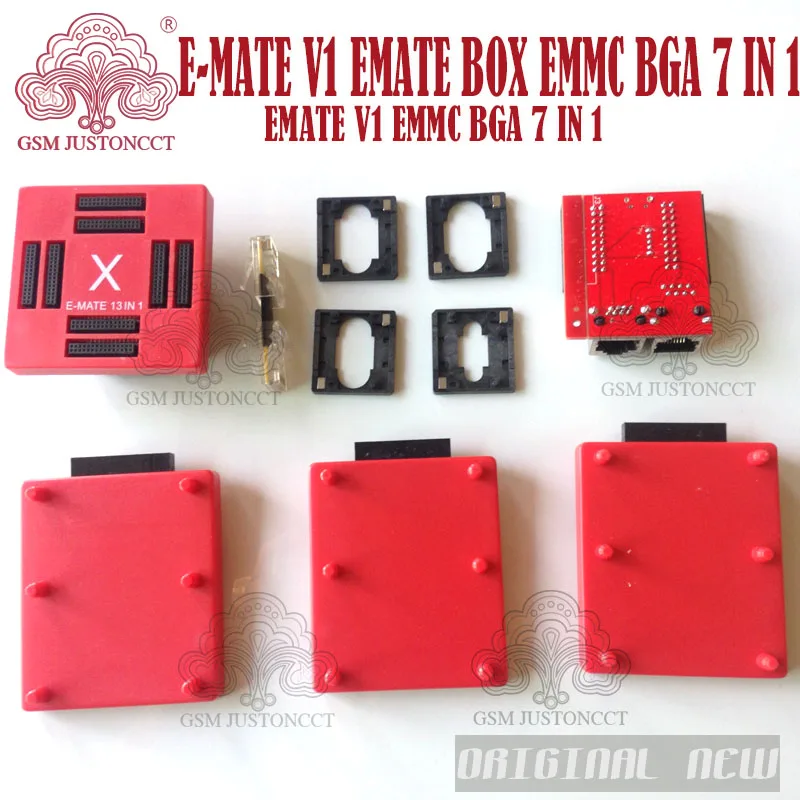E-MATE V1 Emate box EMMC BGA 7 IN 1- gsmjustoncct-a1