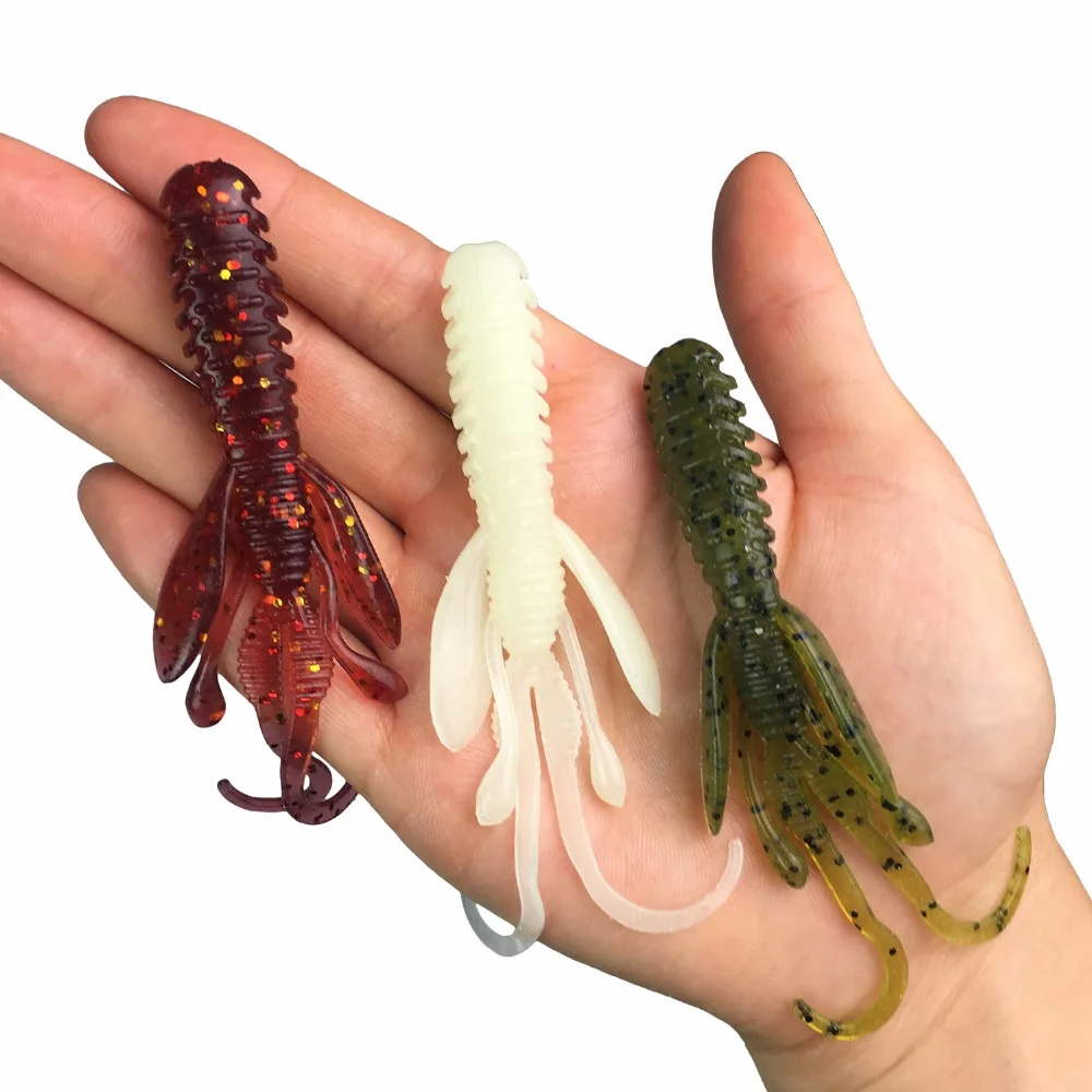 6 шт. 5 г 9 см приманка для ловли окуня Pesca speed Craw форель окунь ловушка лосося