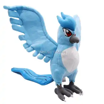 3 ชิ้น/ล็อตอะนิเมะสามพระเจ้านก Moltres Articuno Zapdos ตุ๊กตา Plush การ์ตูน Peluche ตุ๊กตาคริสต์มาสของขวัญเด็กของเล่นเด็ก