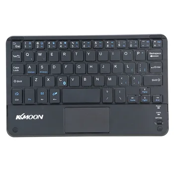 

KKMOON 59 Keys Ultra Slim Thin Mini Bluetooth Keyboard with Touch Pad Panel for Android for Windows PC Tablet Smartphone