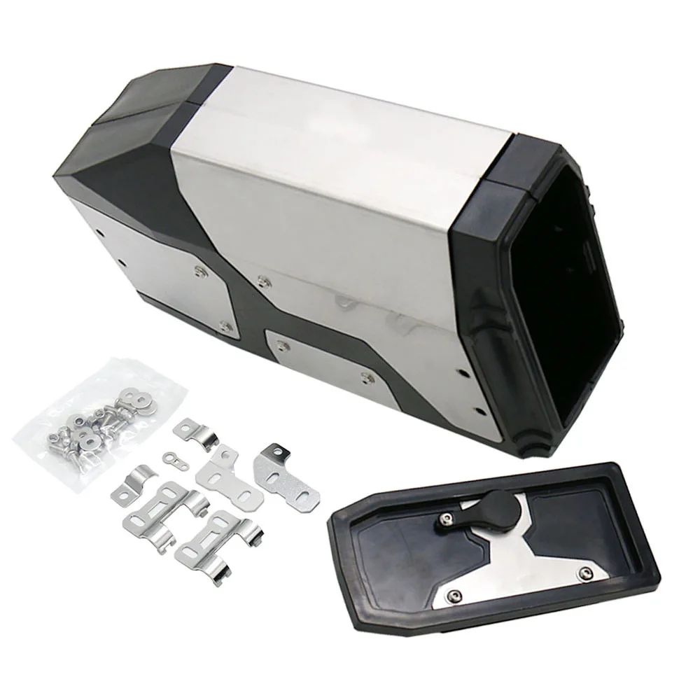 

Fit For BMW R1250GS R1200GS LC & Adventure 2002 2008 2018 Motorcycle Tool Box Left Side Bracket Aluminum Box