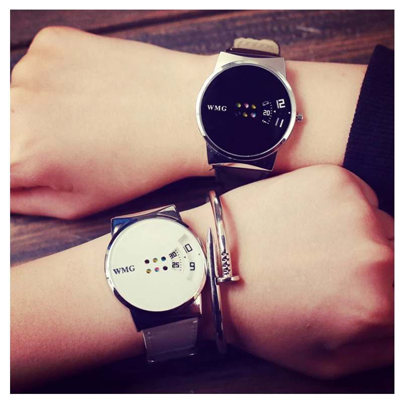 

MEIBO Casual Brand Sport Men's watches Fashion Leather Women's watches Quartz Wrist Watches Montre Femme Relogio Feminino