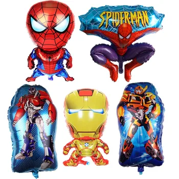 

1pcs Superhero Hulk The Avengers Spiderman Batman Foil Balloons Inflatable Ball Birthday Party Decor Kids Toys Star Globos