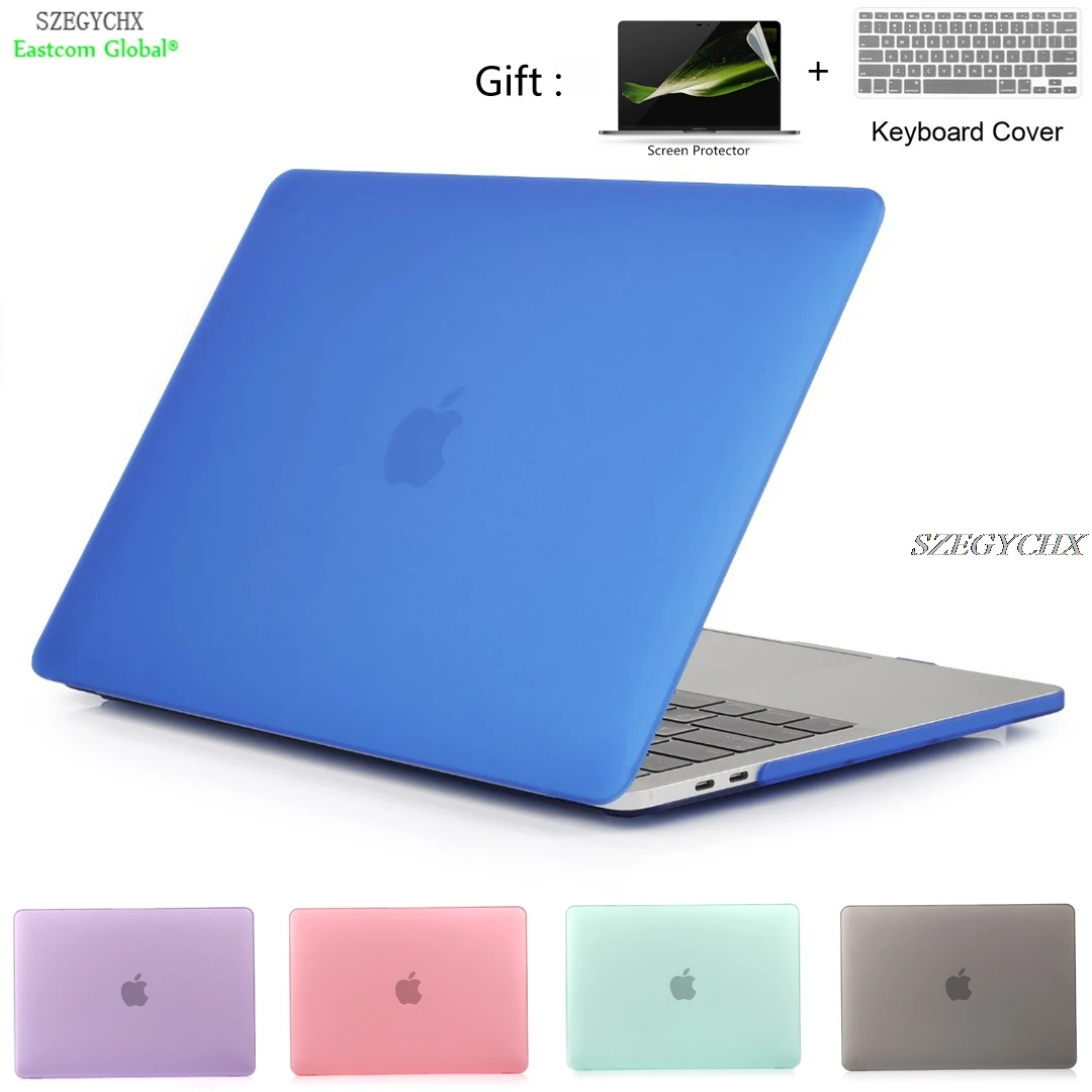 Crystal Matte Hard Laptop Case for Macbook Pro 13.3 15.4 Pro Retina 12 13 15 with touch bar For Macbook Air 11 13 Shell Cover Crystal Matte Hard Laptop Case for Macbook Pro 13.3 15.4 Pro Retina 12 13 15 with touch bar For Macbook Air 11 13 Shell Cover