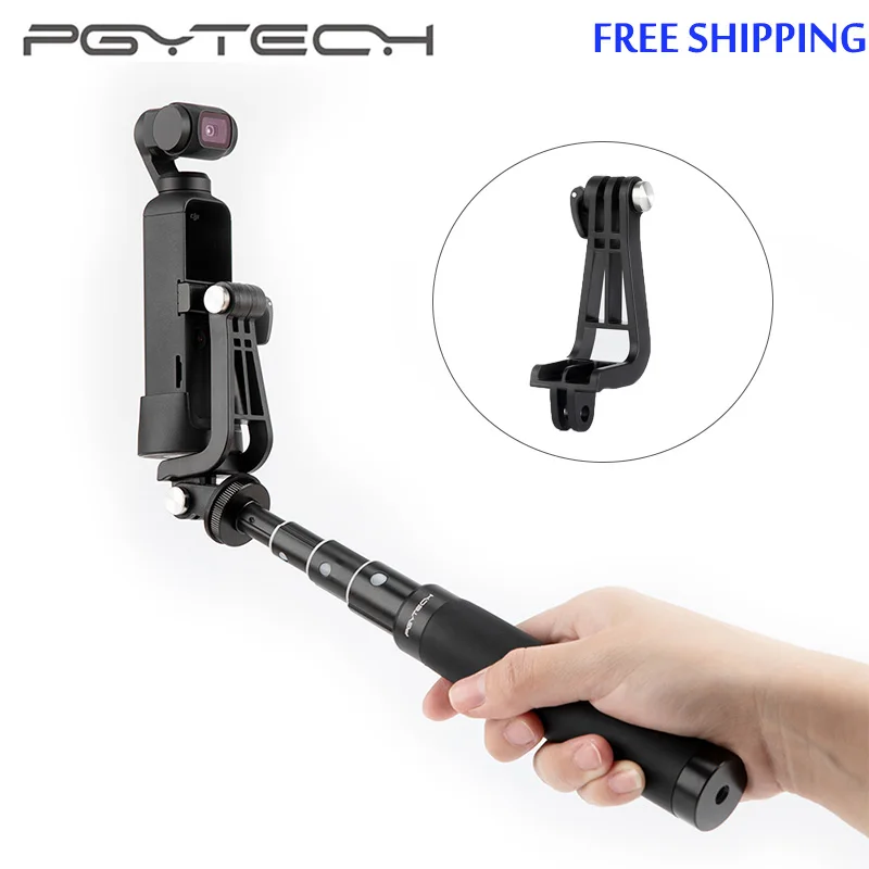 

PGYTECH OSMO POCKET Action Camera L Bracket+ For DJI OSMO POCKET Handheld Gimbal Expansion Quick Release Accessories