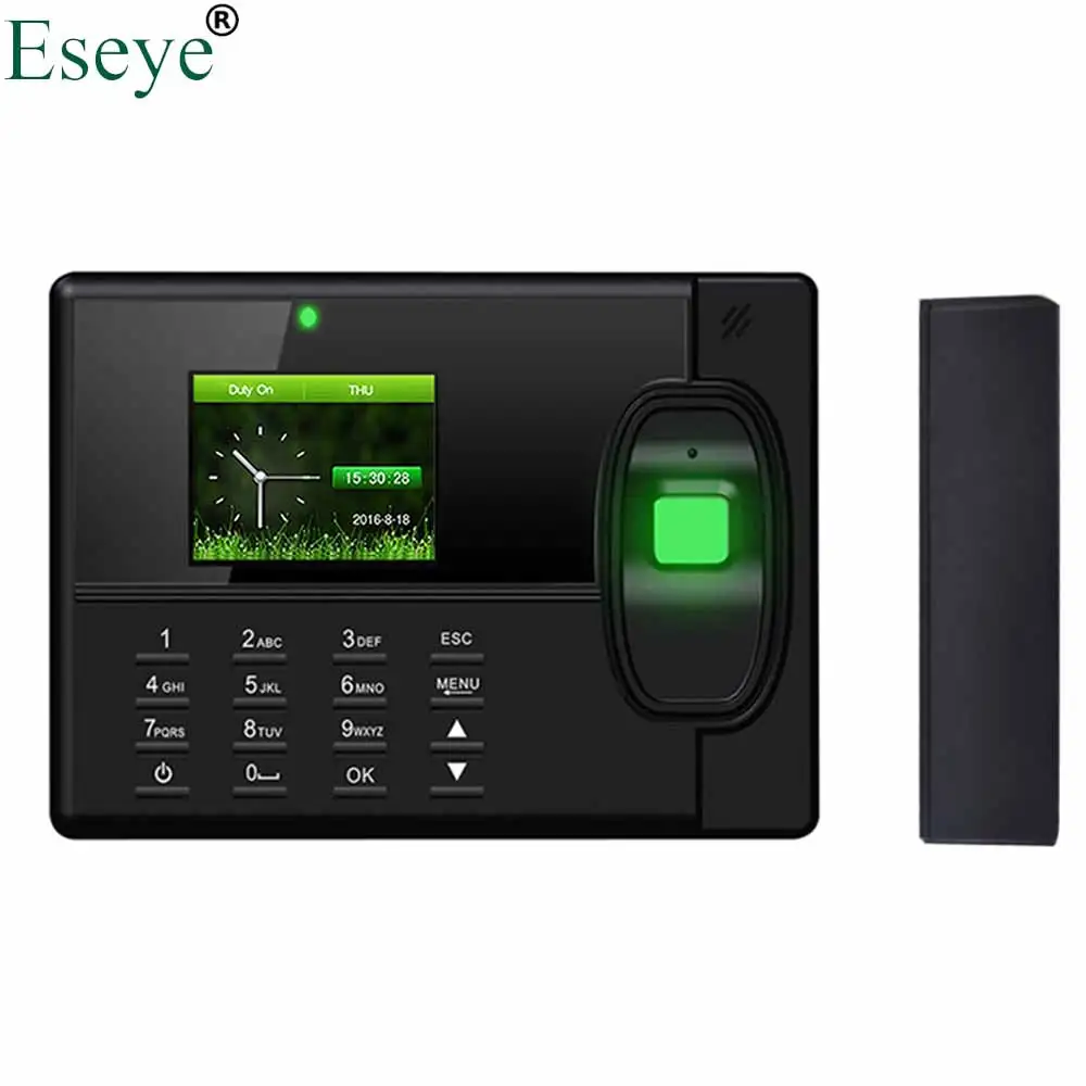 Eseye 1000Users Biometric Fingerprint Time Attendance System Fingerprint Time Clock Office Attendance Recorder Employee Machine Eseye 1000Users Biometric Fingerprint Time Attendance System Fingerprint Time Clock Office Attendance Recorder Employee Machine