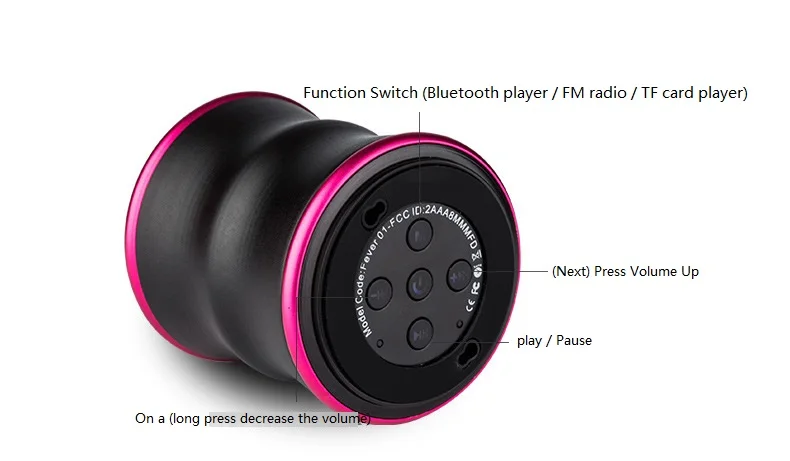 ADIN Hifi Bluetooth Vibration Speaker NFC Aluminum Speaker Call FM TF Speakers Outdoor Sport Subwoofer for Bluetooth Devices (31)