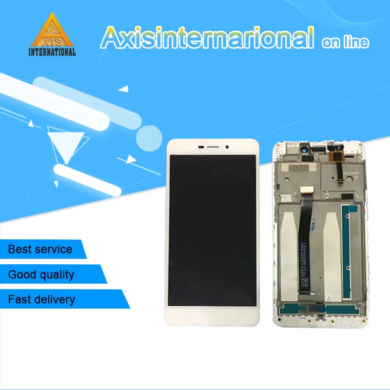 

Axisinternational For 5.0" Xiaomi Redmi 4A LCD screen display+touch panel digitizer with frame for Redmi 4A dispaly replacement