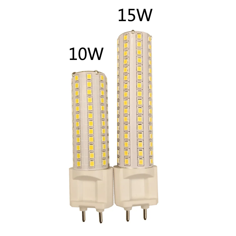 Светодиодный G12 SMD2835 108 светодиодный 144 светодиодный 10 Вт 15 Вт AC85V-265V светодиодный лампы Lampada Bombillas лампа кукурузы света ультра яркий