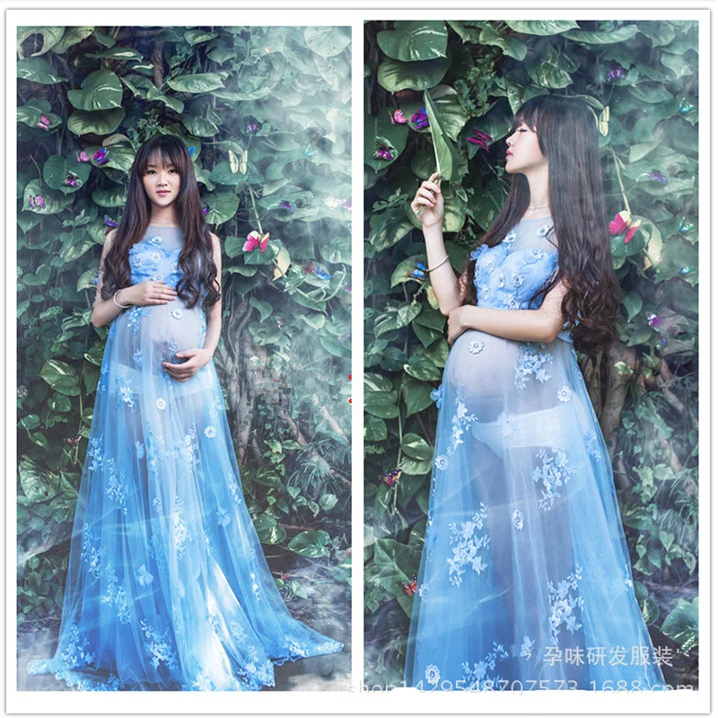 Привет Блум беременных женщин мода фотографии реквизит романтический