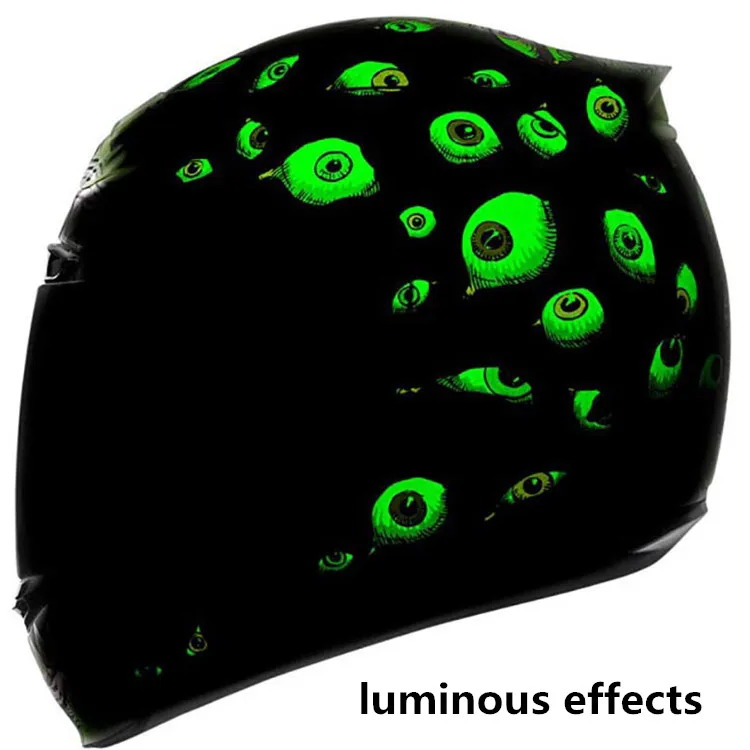 MALUSHEN мотоцикл световые эффекты Для женщин ребенка руль Fatbar для оборудования для защиты шлем в виде кошачьей головы личности полный уход за кожей лица шлем