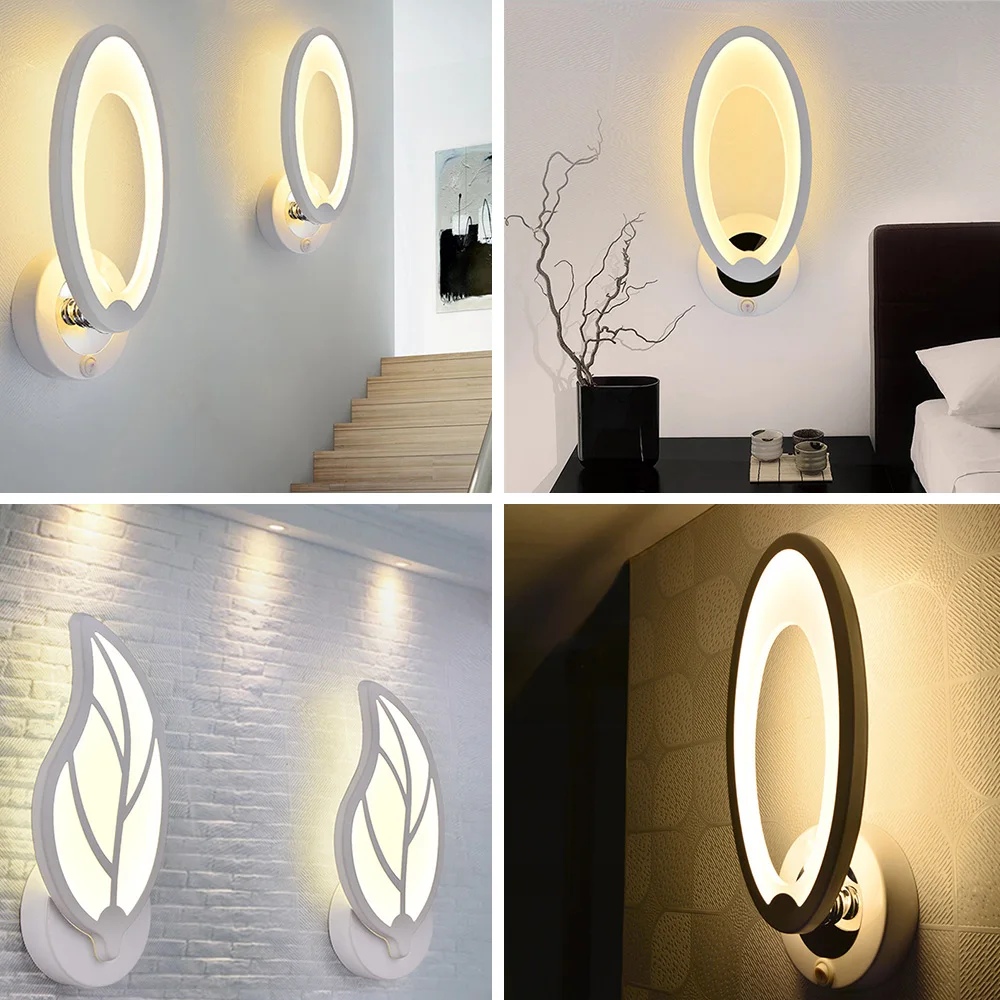  Wall Lamps Sconce With Switch Bedroom Home Modern Bathroom Indoor Lighting Wall Sconces luminaire D - 32883963633