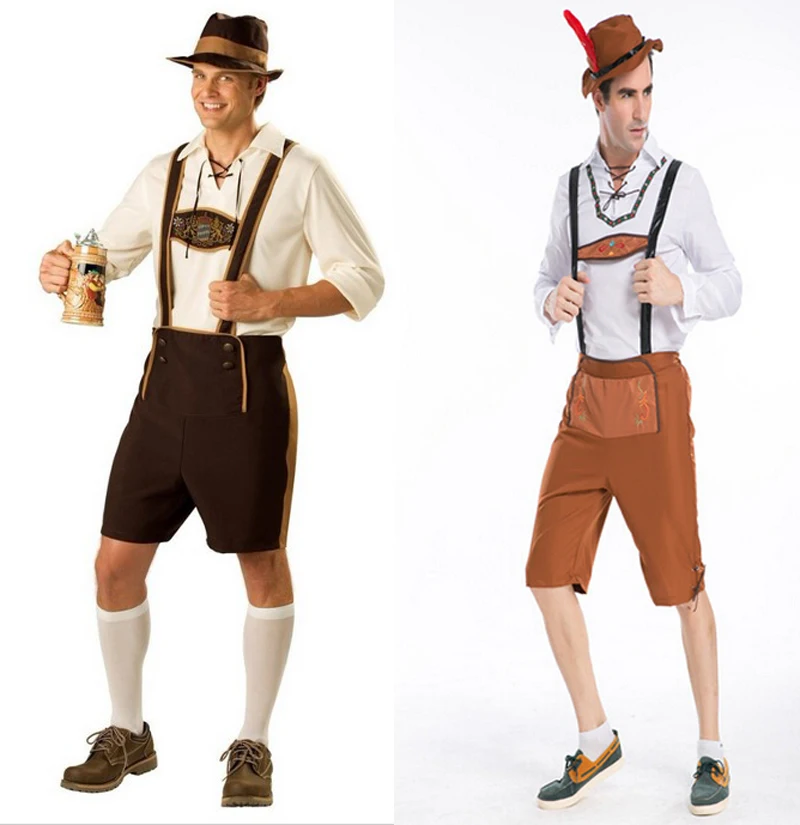 Free shipping,cosplay hot German beer adult men beerfest Oktoberfest