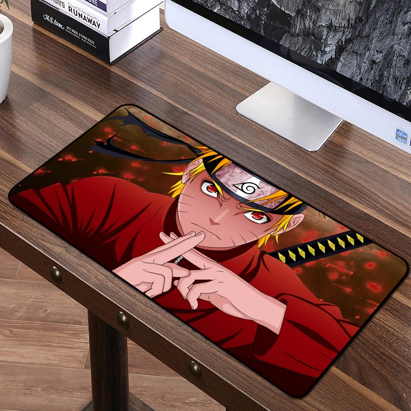 

FFFAS 70X40cm anime cartoon mouse pad for Naruto Naruto HD pictures Pc Gaming Mouse Mat Pad Send BoyFriend the Best Gift Ninja