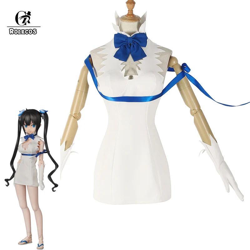 

ROLECOS Anime Is It Wrong to Try to Pick Up Girls in a Dungeon Hestia Sexy Bodycon Cosplay Dress Party Costumes Women Cosplay