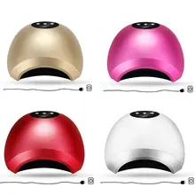 1 шт. 48 Вт УФ-лампа для геля светодиодный светильник для ногтей высокой мощности для Гель-лак для ногтей сушилка сенсор Солнечный светодиодный свет Искусство маникюрные инструменты Горячая Новинка