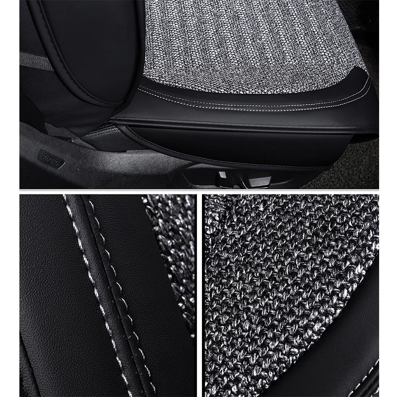  New Flax Universal auto Car seat covers For lada largus niva 4x4 priora vesta xray 2106 2109 of 200