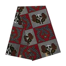 Хлопок 6 ярдов/шт воск африканская Женская дышащая мягкая восковая печатная ткань птица высокого качества дизайн V-L 618