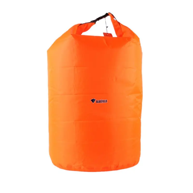 Водонепроницаемый открытый портативный 20L 40L 70L сумка для хранения сухой мешок для сплав на каноэ каяках Спорт походы путешествия комплект - Цвет: Orange 40L