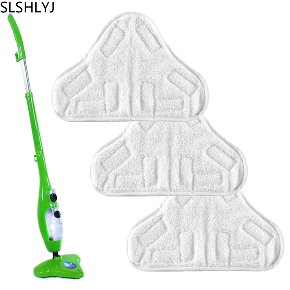 

SLSHLYJ 1PCS New Reusable Cloth Washable Microfiber Replacement Pads Fit H2O X5 Steam Mop Home Cleaning Tools 2017 Hot Sale