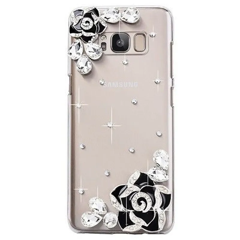 Чехол для телефона LaMaDiaa с 3D кристаллами и бриллиантами ручной работы Samsung Galaxy A9 A8