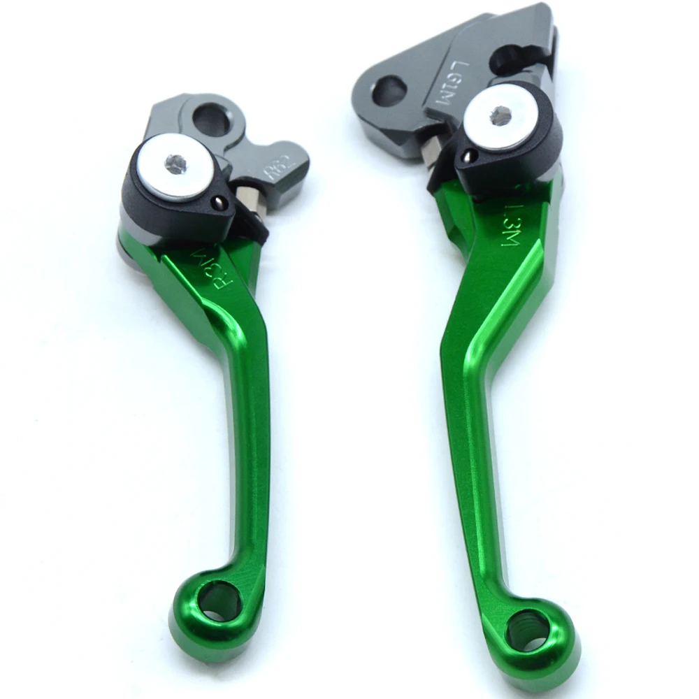 Для KAWASAKI KX125 KX250 KX250F KX450F KX 125 250 250F 450F 2005 2012 2011 2010 ЧПУ Рычаги поворотного тормоза