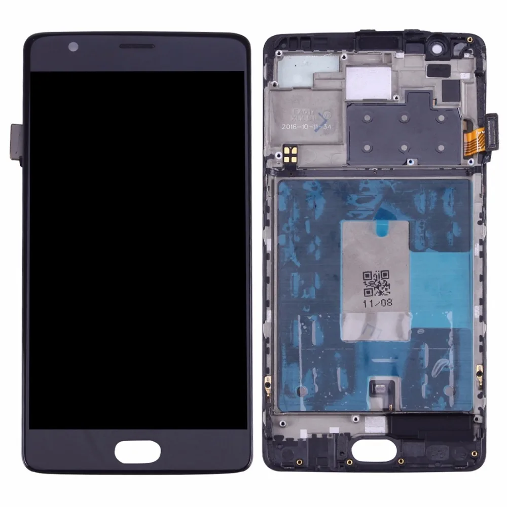 

OnePlus 3 / A3003 LCD Screen and Digitizer Full Assembly with Frame