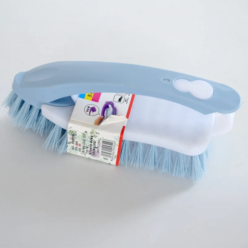 Многофункциональная Прачечная 2 в 1 бытовой мягких волос домашних пластиковая щетка для чистки - Цвет: Nordic blue