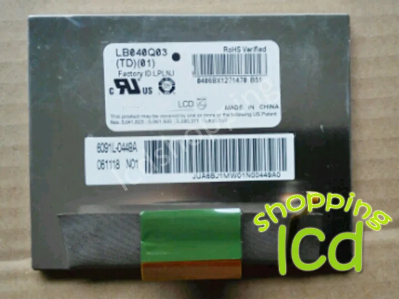 LB040Q03 TD01 4 0 дюймовая промышленная панель экрана дисплея|Промышленные компьютеры и