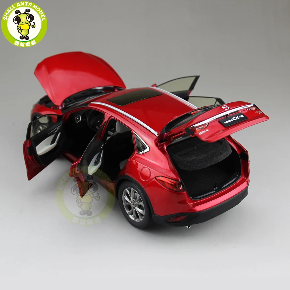 1/18 Mazda CX-4 SUV литая модель автомобиля SUV модель игрушки мальчик девочка Коллекция подарков красный