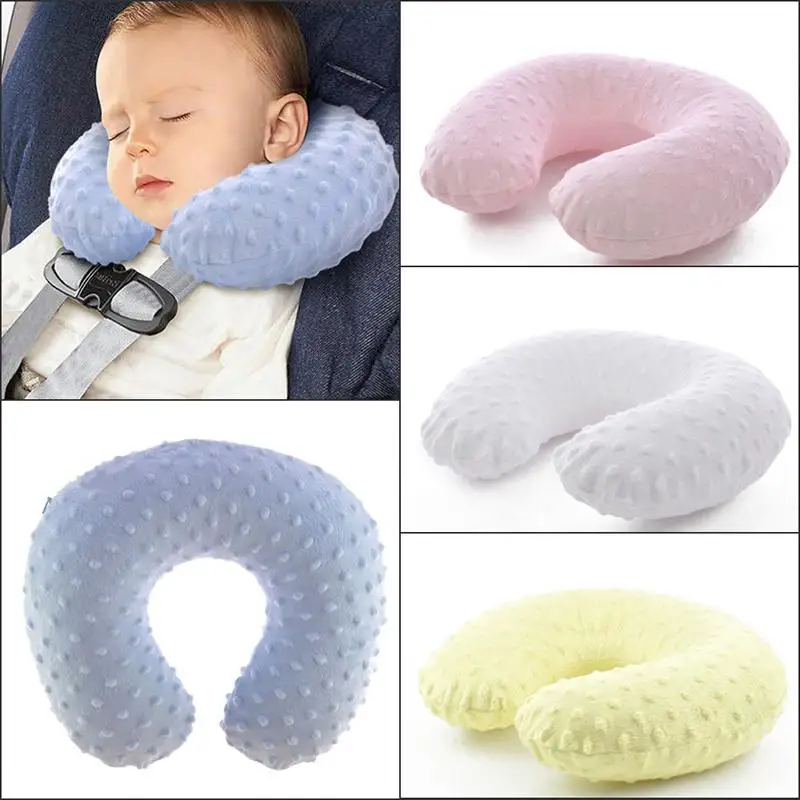 

Detachable Baby Flight Travel Neck Pillow Inflated Pillow U Shape Pillow for Children Seat Car Fixed Head Pillow