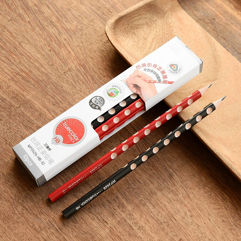 

MIRUI HB pencil hole pencil children's painting non-toxic primary school pupils write learning stationery