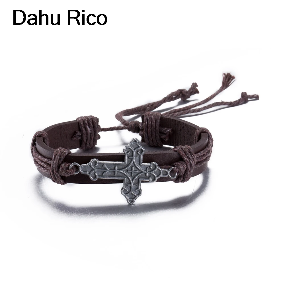 Крест braclets bransoletka день отцов feminino beatle moda Косплей egipto родные algeria Dahu Rico Браслеты 30