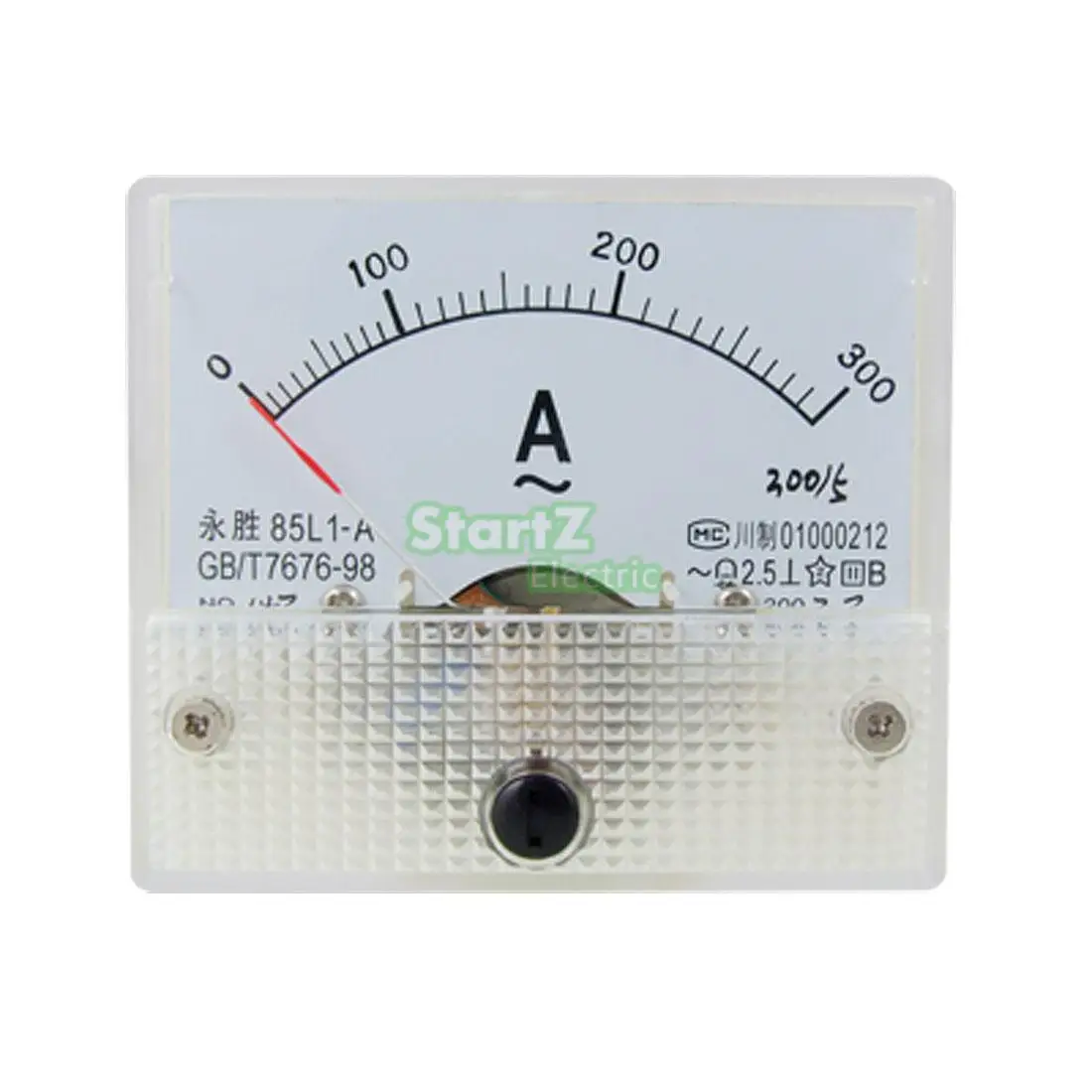 AC Analog Meter Panel 300A AMP Current Ammeters 85L1 0 300A Gaugeac