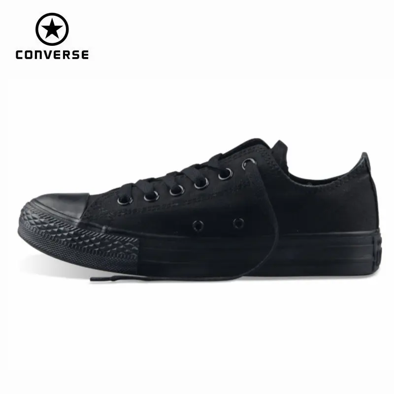 الأصلي Converse كل نجم الرجال والنساء رياضية للرجال أحذية نسائية قماشية جميع الأسود منخفضة الكلاسيكية التزلج الأحذية الأصلي Converse كل نجم الرجال والنساء رياضية للرجال أحذية نسائية قماشية جميع الأسود منخفضة الكلاسيكية التزلج الأحذية