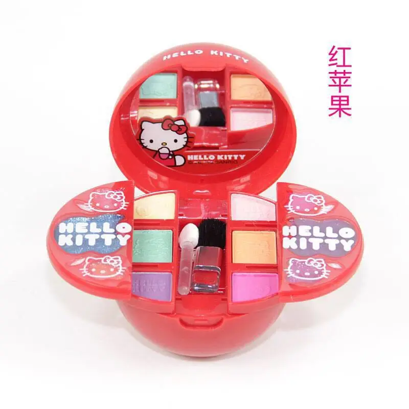 Детский набор для макияжа с героями мультфильма Hello Kitty нетоксичный косметики