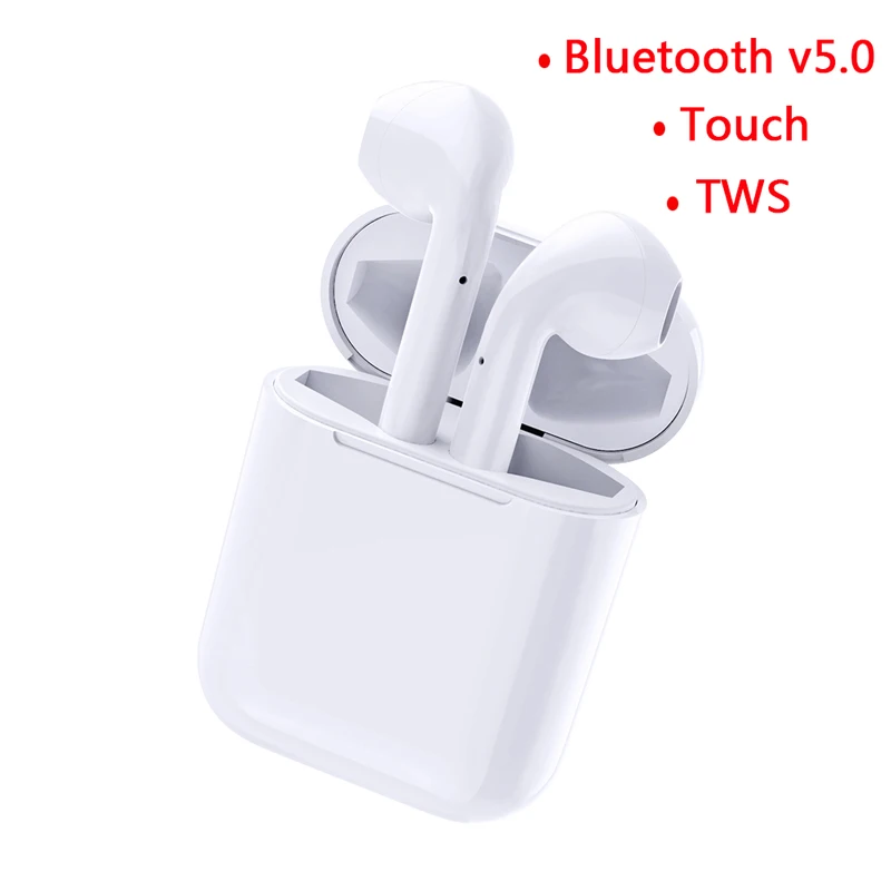 

Mini EP010 TWS Wireless Bluetooth v5.0 Headphone Touch Headset Earbuds Stereo Earphone With Mic for iPhone Android PK i9s i7s i8