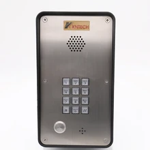 Ip-интерком телефон двери аудио дверной телефон KNZD-43