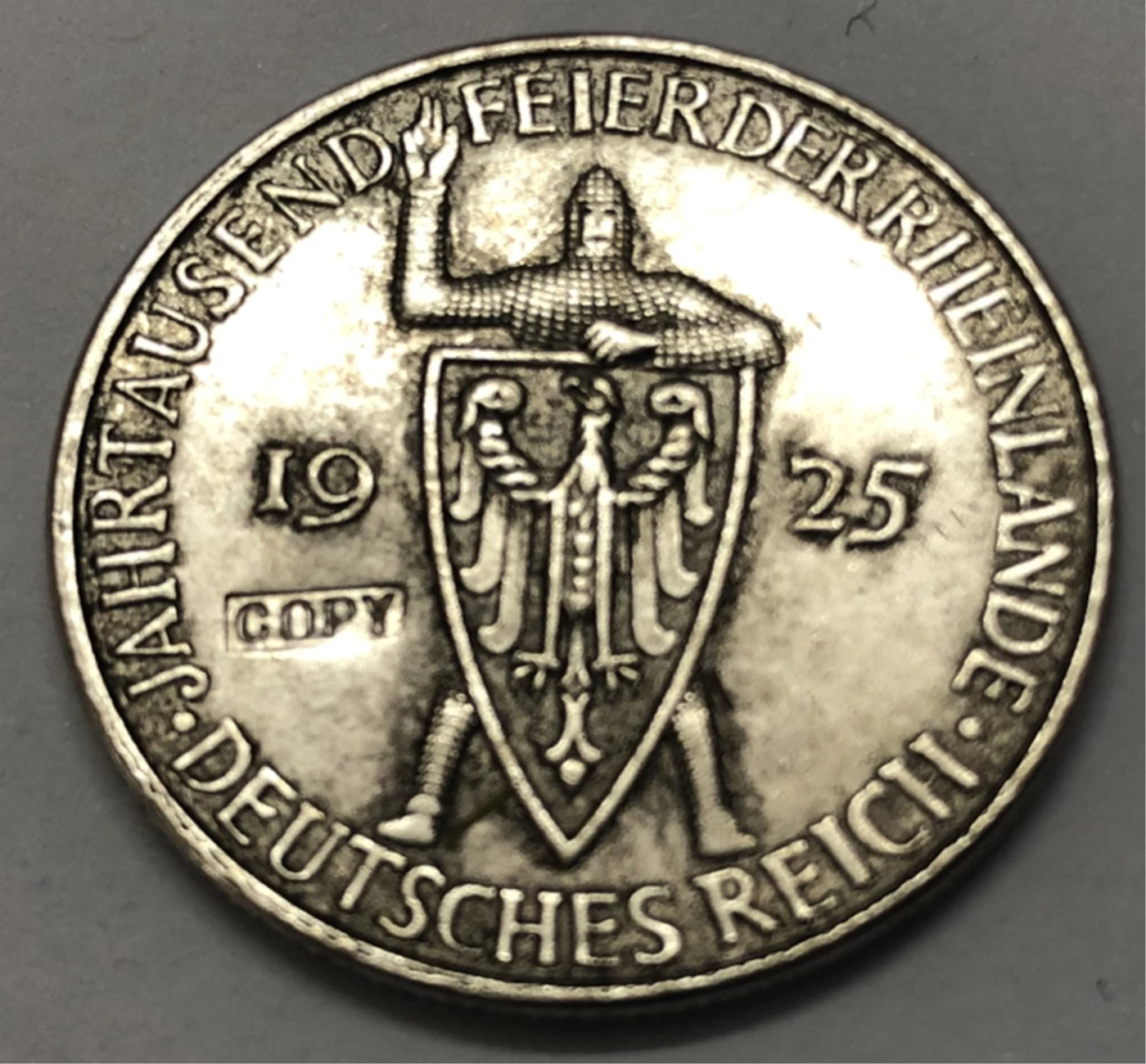 

1925 Germany 3 Reichsmark Rhineland
