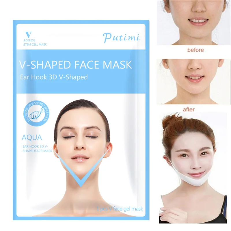 

1pcs Miracle V-Shaped Lifting Visage Mask Slimming Face Removal Eliminate Edema Firming Skin Care TSLM2