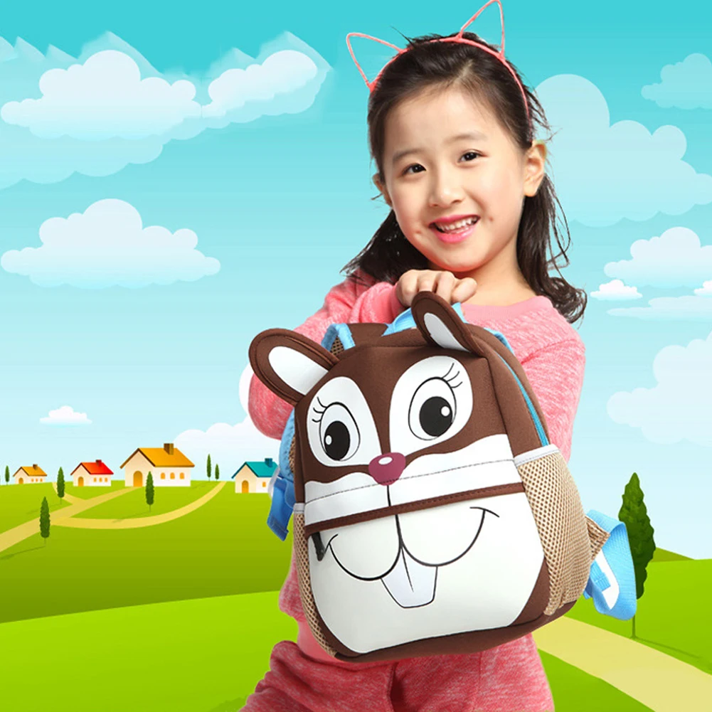 Школьная сумка для малышей; Детский рюкзак для мальчиков и девочек с принтом животных из мультфильмов; рюкзак для мальчиков и девочек