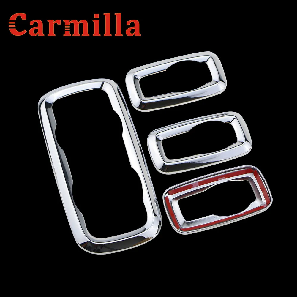 Carmilla ABS хромированная отделка переключатель стеклоподъемника украшение Refires